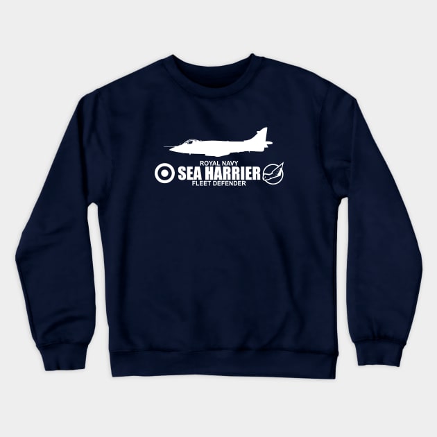 Royal Navy Sea Harrier Crewneck Sweatshirt by TCP